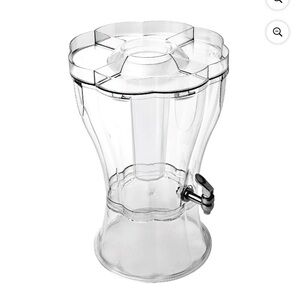 Clear Beverage Dispenser with Spigot